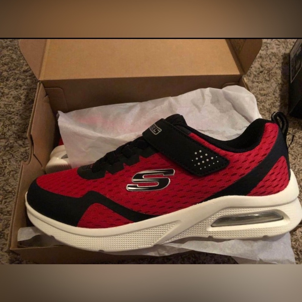 Skechers Microspec Max Boys Size 5 Shoes